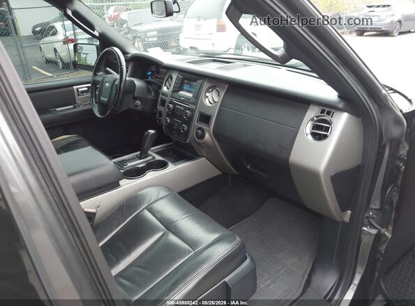 1FMJU1HT7GEF38930 2016 FORD EXPEDITION Gray წინა სალონის ხედი