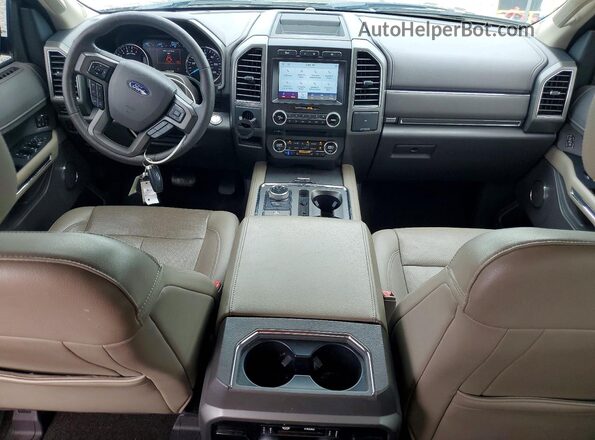 1FMJU1HT7JEA09405 2018 FORD EXPEDITION Brown Widok deski rozdzielczej
