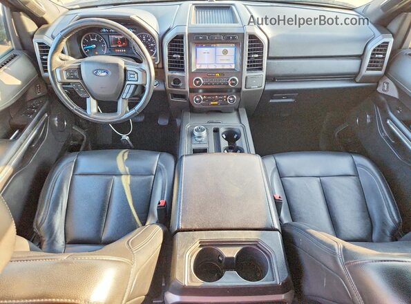 1FMJU1HT8KEA87449 2019 FORD EXPEDITION Gray Вид панелі приладів