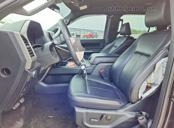 1FMJU1HT8MEA50341 2021 FORD EXPEDITION Black Front interior view