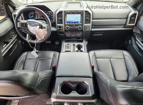 1FMJU1HT8MEA50341 2021 FORD EXPEDITION Black Dashboard view
