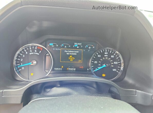 1FMJU1HT8MEA50341 2021 FORD EXPEDITION Black Instrument cluster view