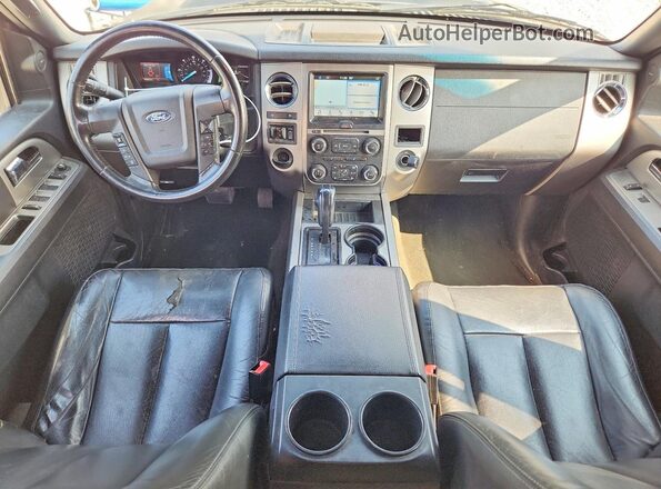 1FMJU1HT9GEF23734 2016 FORD EXPEDITION Черный Вид панели приборов