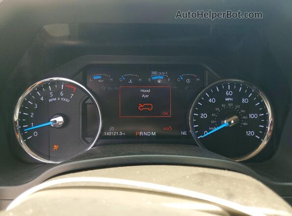 1FMJU1HT9KEA32184 2019 FORD EXPEDITION Белый Вид щитка приборов