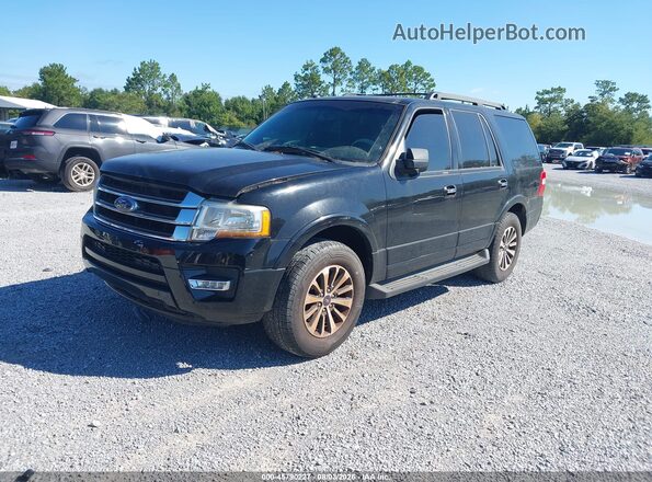 1FMJU1HTXGEF50022 2016 FORD EXPEDITION Black წინა მარცხენა ხედი სამი მეოთხედიდან