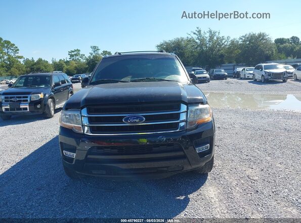 1FMJU1HTXGEF50022 2016 FORD EXPEDITION Black ხელსაწყოთა პანელის ხედი