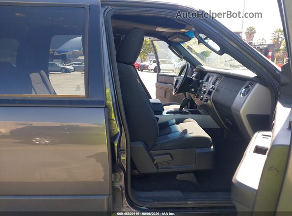 1FMJU1JT4HEA43032 2017 FORD EXPEDITION Gray წინა სალონის ხედი