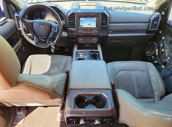 1FMJU1KT2JEA65129 2018 FORD EXPEDITION Черный Вид панели приборов