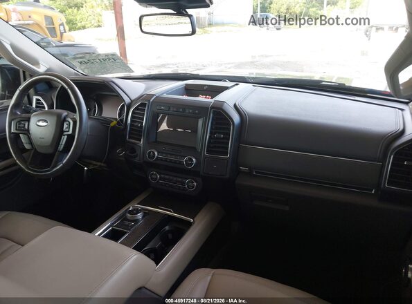 1FMJU1KT3KEA64458 2019 FORD EXPEDITION Black Widok wnętrza z przodu
