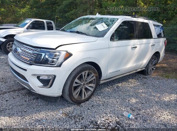 1FMJU1LT4MEA46293 2021 FORD EXPEDITION White წინა მარცხენა ხედი სამი მეოთხედიდან