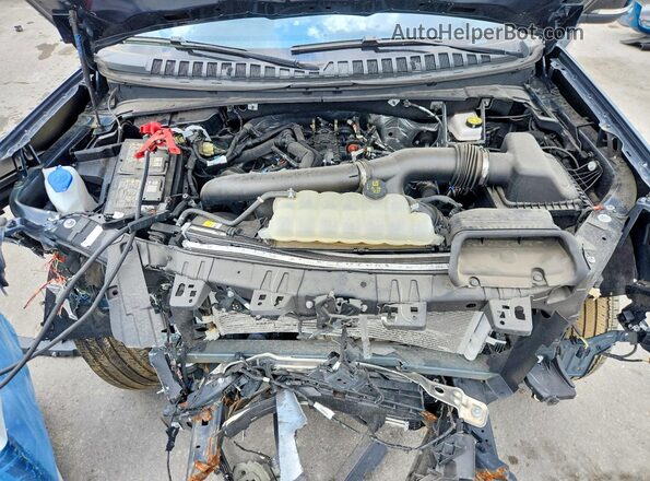 1FMJU1M86SEA00956 2025 FORD EXPEDITION Blue ძრავის განყოფილების ხედი