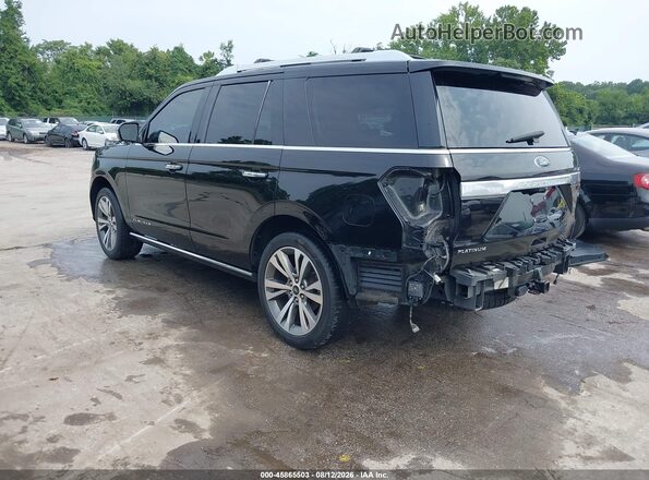 1FMJU1MT9MEA01302 2021 FORD EXPEDITION Black Rear left