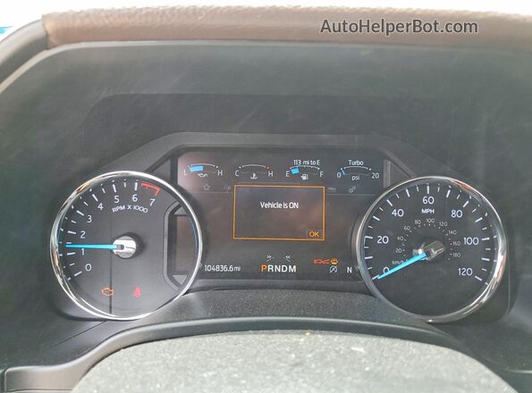 1FMJU1NT5LEA07790 2020 FORD EXPEDITION Black Instrument cluster view