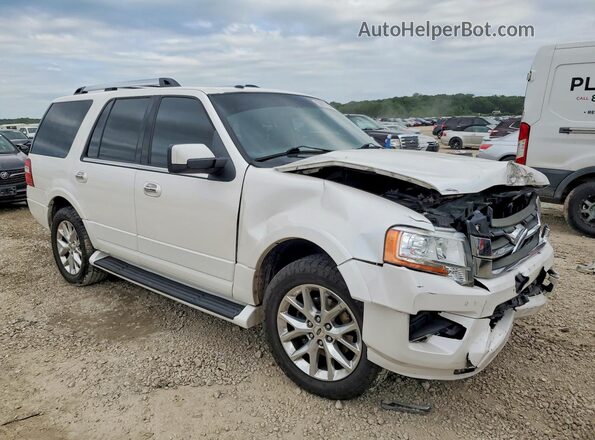 1FMJU2AT0HEA21129 2017 FORD EXPEDITION Белый Передняя правая четверть