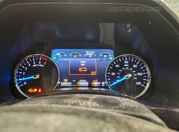 1FMJU2AT0LEA90749 2020 FORD EXPEDITION Blue Widok zestawu wskaźników
