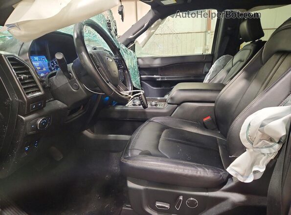 1FMJU2AT0LEA90749 2020 FORD EXPEDITION Blue Widok wnętrza z przodu