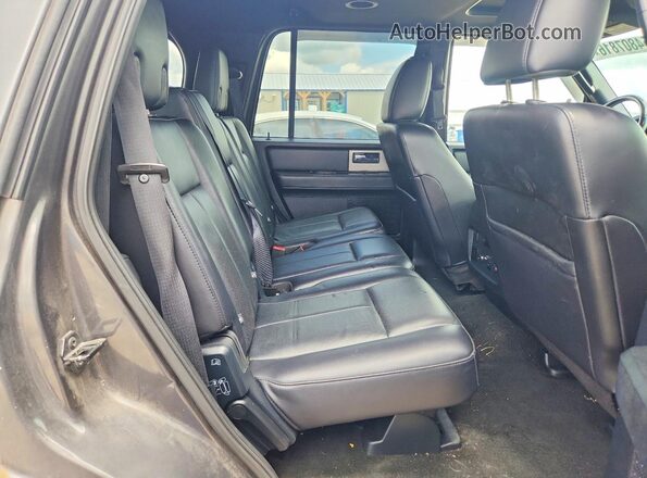 1FMJU2AT1HEA07109 2017 FORD EXPEDITION Gray Widok wnętrza z tyłu