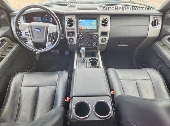 1FMJU2AT1HEA07109 2017 FORD EXPEDITION Gray Widok deski rozdzielczej