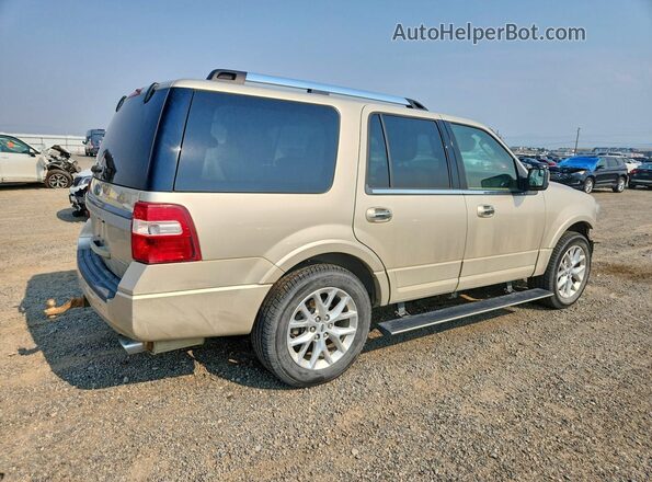 1FMJU2AT1HEA33645 2017 FORD EXPEDITION Gold Rear right