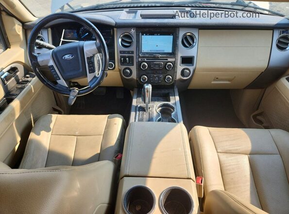 1FMJU2AT1HEA33645 2017 FORD EXPEDITION Gold Dashboard view