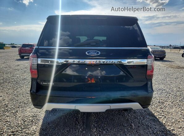 1FMJU2AT1JEA64075 2018 FORD EXPEDITION Black Вид ззаду