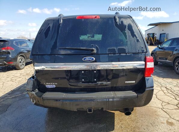 1FMJU2AT2GEF32128 2016 FORD EXPEDITION Black Widok z tyłu