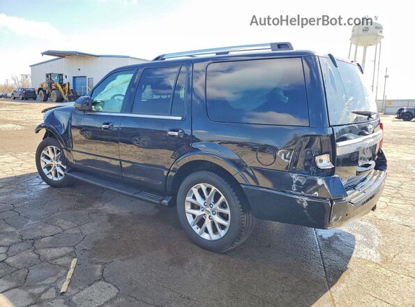 1FMJU2AT2GEF32128 2016 FORD EXPEDITION Black Tył lewy