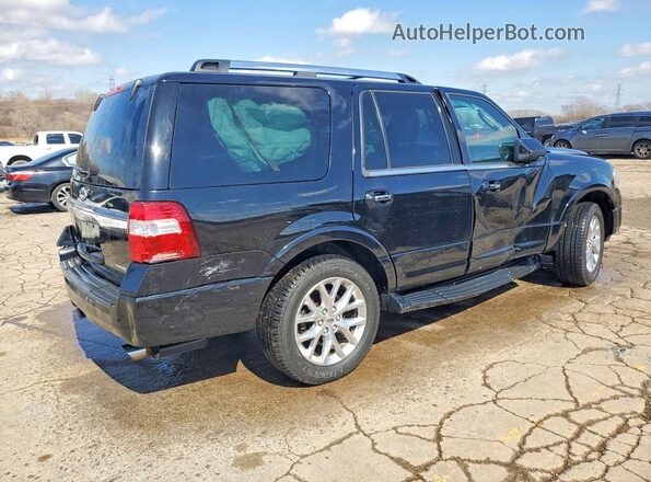 1FMJU2AT2GEF32128 2016 FORD EXPEDITION Black Tył prawy