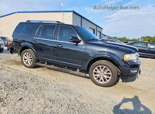 1FMJU2AT3HEA42086 2017 FORD EXPEDITION Черный Передняя правая четверть