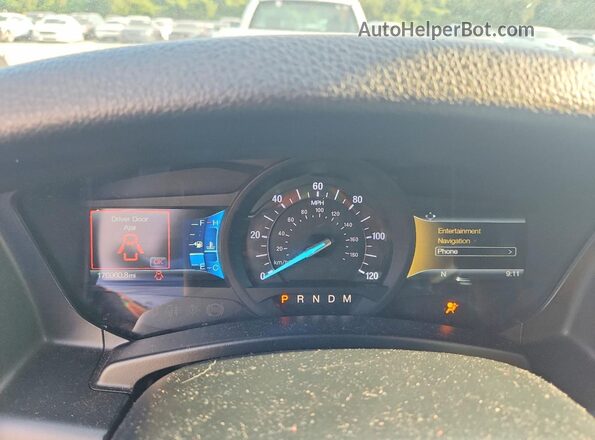 1FMJU2AT3HEA42086 2017 FORD EXPEDITION Черный Вид щитка приборов