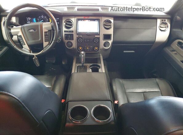 1FMJU2AT3HEA76268 2017 FORD EXPEDITION White Vista del salpicadero