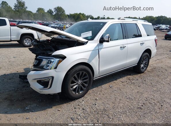 1FMJU2AT3KEA16255 2019 FORD EXPEDITION White Vista tres cuartos delantera izquierda