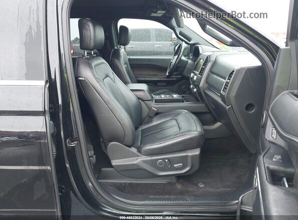 1FMJU2AT4JEA59226 2018 FORD EXPEDITION Black Widok wnętrza z przodu