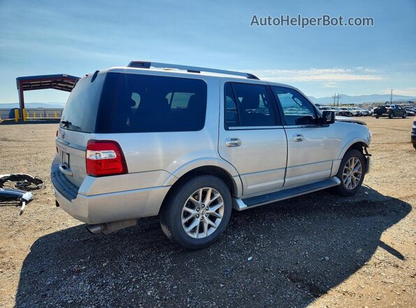 1FMJU2AT5HEA69810 2017 FORD EXPEDITION Silver Tył prawy