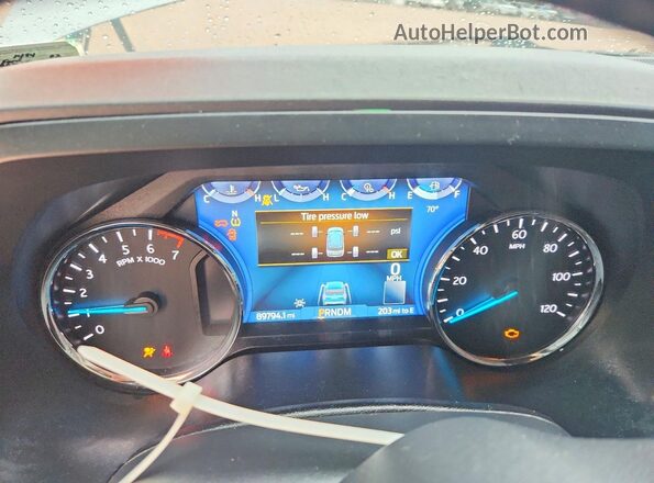 1FMJU2AT5NEA41484 2022 FORD EXPEDITION Silver Вид щитка приладів