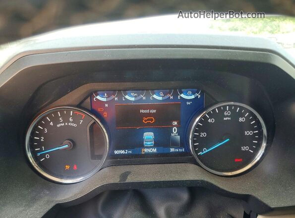 1FMJU2AT6NEA26007 2022 FORD EXPEDITION Silver Instrument cluster view