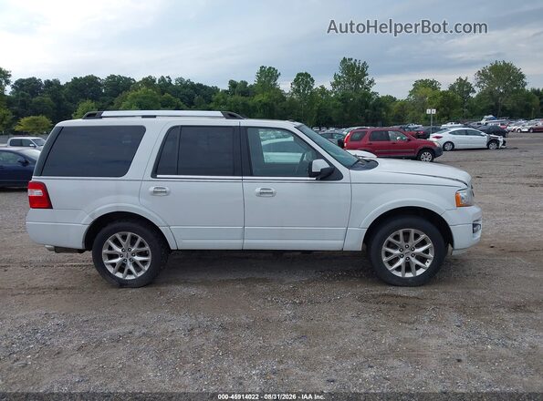 1FMJU2AT7GEF09024 2016 FORD EXPEDITION White უკანა სალონის ხედი