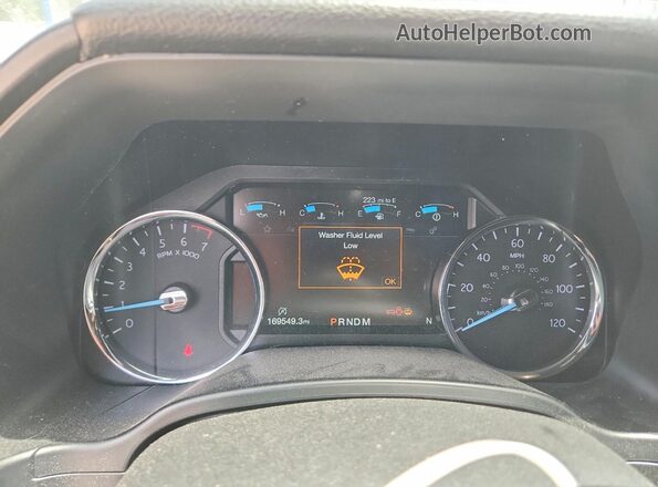 1FMJU2AT7JEA39858 2018 FORD EXPEDITION Black ხელსაწყოთა პანელის ხედი