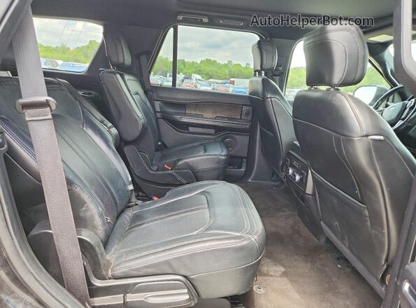 1FMJU2AT7JEA39858 2018 FORD EXPEDITION Black უკანა სალონის ხედი