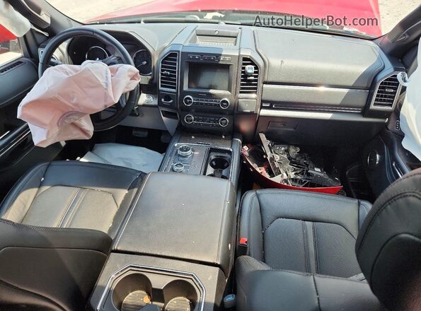 1FMJU2AT8LEA85203 2020 FORD EXPEDITION Red Dashboard view