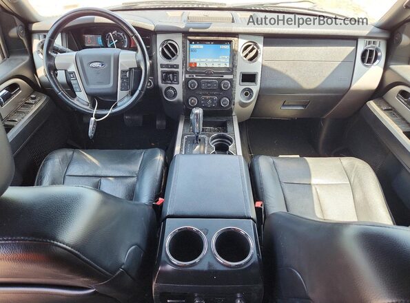 1FMJU2ATXHEA44529 2017 FORD EXPEDITION White Widok deski rozdzielczej