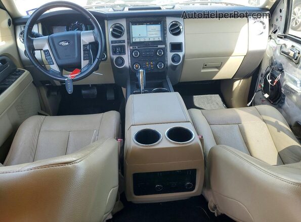 1FMJU2ATXHEA72833 2017 FORD EXPEDITION White Вид панелі приладів