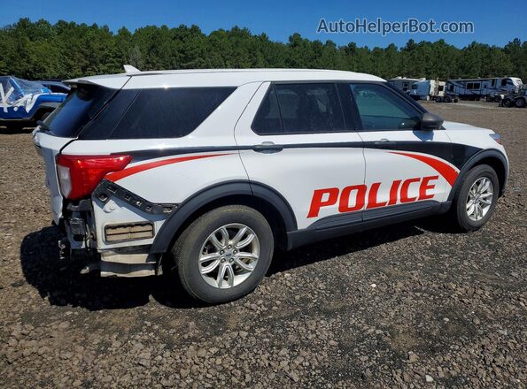 1FMSK7BH2LGB30500 2020 FORD EXPLORER White Tył prawy