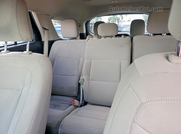 1FMSK7BH4MGA92141 2021 FORD EXPLORER Silver Հետևի նստատեղերի տեսք