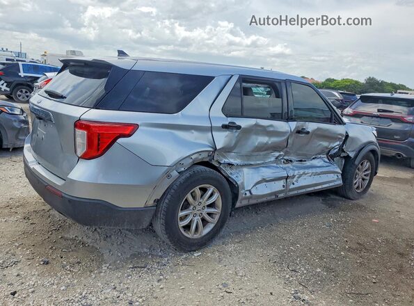 1FMSK7BH4MGA92141 2021 FORD EXPLORER Silver Հետևի աջ