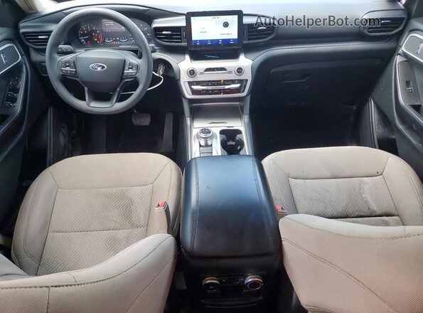 1FMSK7BH4MGA92141 2021 FORD EXPLORER Silver Առջևի վահանակի տեսք