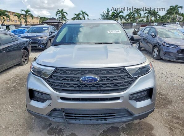 1FMSK7BH4MGA92141 2021 FORD EXPLORER Silver Դիմացի տեսք