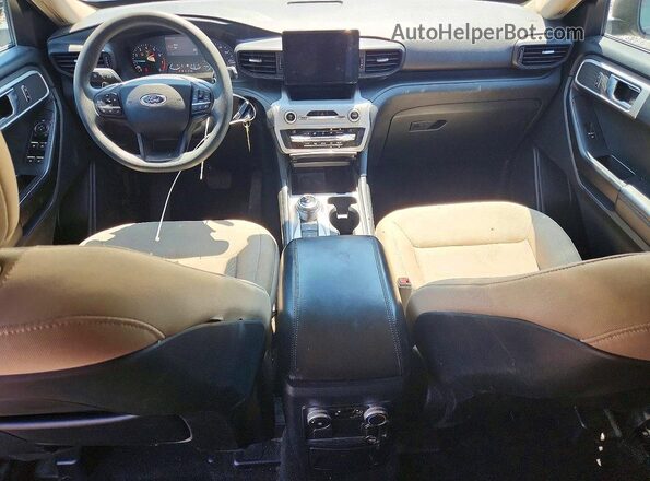 1FMSK7BH6LGC58903 2020 FORD EXPLORER Charcoal Вид панелі приладів