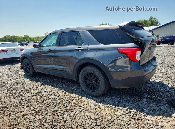 1FMSK7BH6LGC58903 2020 FORD EXPLORER Charcoal Задня ліва чверть