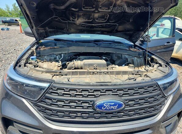 1FMSK7BH6LGC58903 2020 FORD EXPLORER Charcoal Вид задньої частини салону